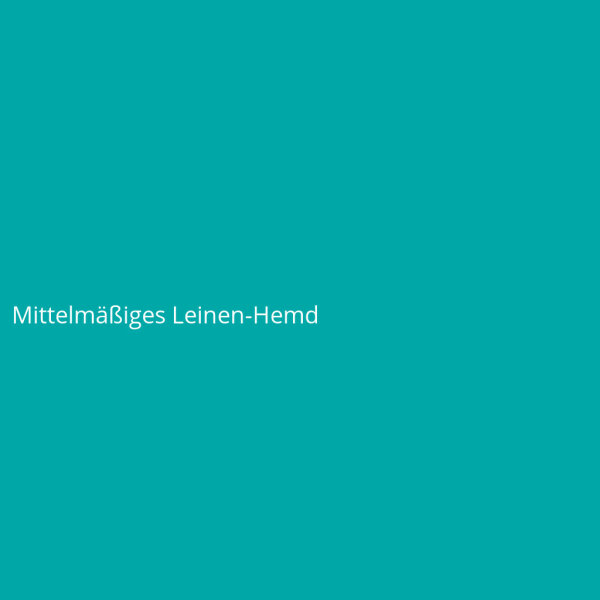 Mittelm&auml;&szlig;iges Leinen-Hemd