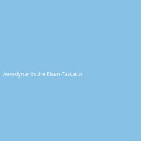 Aerodynamische Eisen-Tastatur