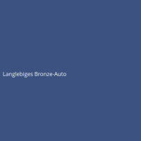 Langlebiges Bronze-Auto