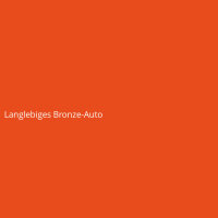 Langlebiges Bronze-Auto