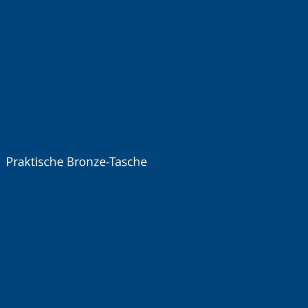 Praktische Bronze-Tasche