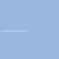 Leichter Marmor-Mantel
