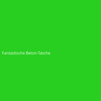 Fantastische Beton-Tasche