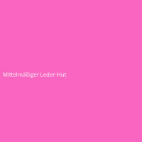 Mittelm&auml;&szlig;iger Leder-Hut